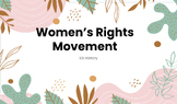 Women's Rights Movement Activity Slides