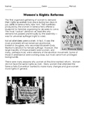 Women's Rights Movement Primary Source Analysis