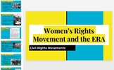 Women's Rights Movement & the ERA Powerpoint Slides and Notes