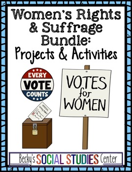 Preview of Women's Rights - Suffrage Movement Bundle