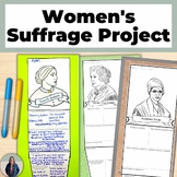 Women's Suffrage Biography Project for US History and Wome