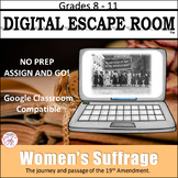Women's Suffrage Digital Escape Room