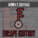 Women's Suffrage Escape Room Activity - Printable Game & D