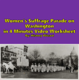 Women’s Suffrage Parade on Washington in 4 Minutes Video W