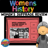 Women's Suffrage Review/Quiz BOOM CARDS