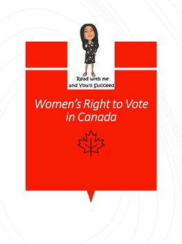 Preview of Women's Suffrage in Canada PPT