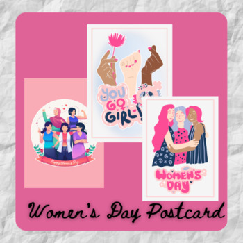 Preview of Women's day postcards