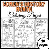 Women’s history Month Coloring Pages | Women’s history Mon