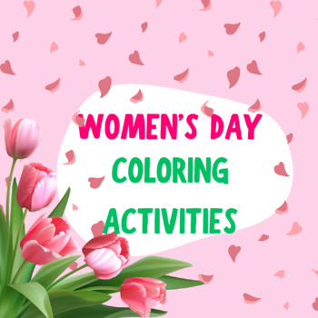 Preview of Women's history month | International Women's Day Coloring Pages
