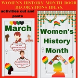 Women's history month door decorations ideas,activitiest a