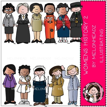 Preview of Women's History 2 clip art - by Melonheadz