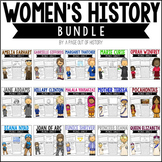 Womens History Biography Unit Pack Bundle for Social Studies