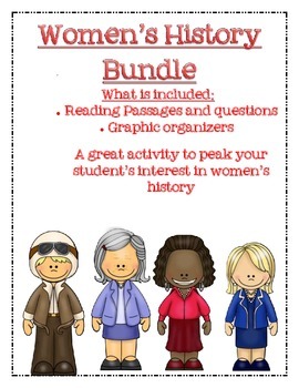 Preview of Women's History Bundle