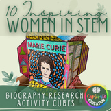 Womens History Month 10 Women in STEM Biography Research A