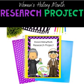 Preview of Women's History Month Research Project