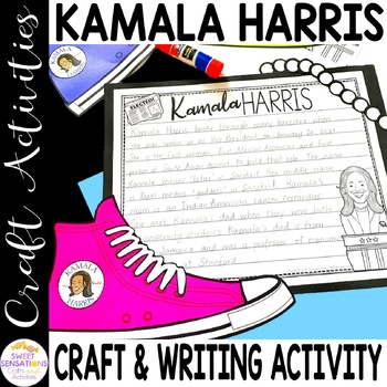 Preview of Kamala Harris International Womens Day Womens History Month Craft