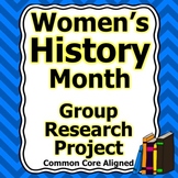 Women's History Month Group Research Project