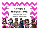 Women's History Month ~ Social Studies Unit