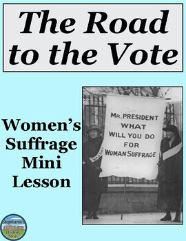 Preview of Women's Suffrage Mini Lesson