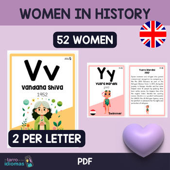 Preview of Womens history month / Women alphabet