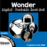 Wonder Novel Study  [Palacio]: Digital + Printable Book Unit