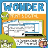 Wonder Question Cards including Precepts