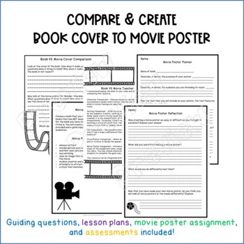 wonder book vs movie media literacy unit with activities and rubric