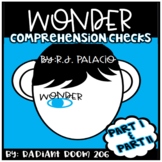 Wonder Comprehension Questions Part 1 & 2