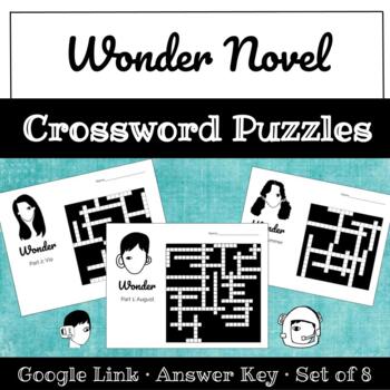 Wonder Crossword Puzzles: Set of 8 by Keepin It Real Curriculum
