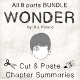Wonder Cut & Paste Chapter Summaries -The Whole Book
