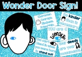 Wonder Door Display/ Bulletin Board!
