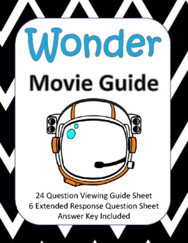 Preview of Wonder Movie Guide - Google Copy Included