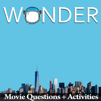 Preview of Wonder Movie Guide + Activities - Answer Keys Included