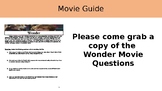 Wonder Movie Guide PPT