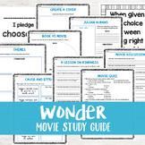 Wonder Movie Study Guide