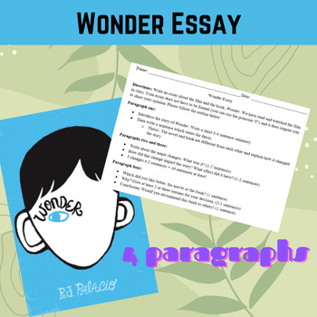 wonder book review essay 200 words