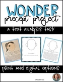 Wonder Novel Precept Project (Print and Digital- GOOGLE CL
