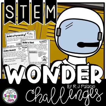 Preview of Wonder Novel STEM Activities 