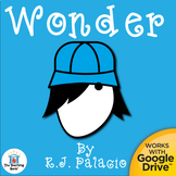Wonder Novel Study Book Unit Including Printable and Googl