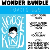 Wonder Novel Study (Digital and Printable Unit)