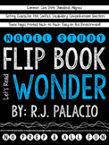 Wonder Novel Study Flip Book