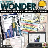 Wonder Novel Study Workbook, Flip Book, and Digital Learning | Wonder Bundle
