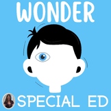 Wonder Novel Unit Middle School Novel Units for Special Education