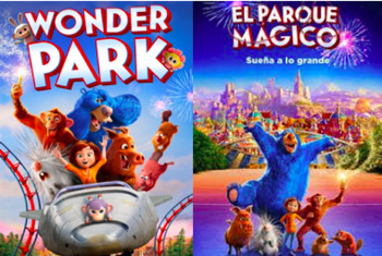 Preview of Wonder Park Movie Guide Questions in English & Spanish | Families and Health