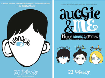 Preview of Wonder Plus Auggie & Me Comprehension Study Guides