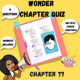 Wonder Quiz Answers Chapter 77