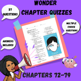 Wonder Quiz Bundle Answers Chapters (Part 5) Chapters 72-79