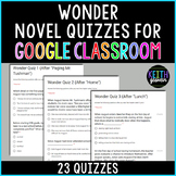 Wonder Quizzes for Google Classroom (Distance Learning)
