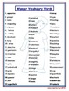 wonder rj palacio vocabulary activities by journeys in learning