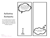 Wonder Reflection Bookmarks for Comprehension